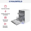 Встраиваемая посудомоечная машина Maunfeld MLP6242G02 Light Beam