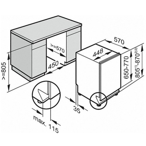 Встраиваемая посудомоечная машина Miele G 5481 SCVi