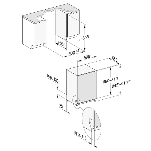 Встраиваемая посудомоечная машина Miele G 7265 SCVi XXL