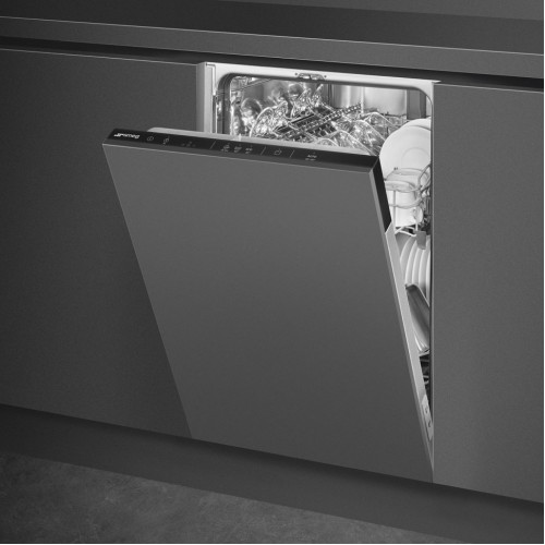 Встраиваемая посудомоечная машина Smeg ST4522DIN купить в Москве и Санкт-Петербурге