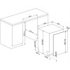 Встраиваемая посудомоечная машина Smeg STL342CSL