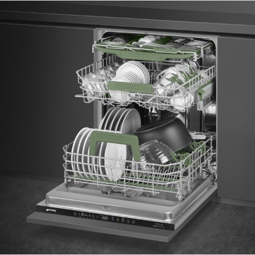 Встраиваемая посудомоечная машина Smeg STL7332CL