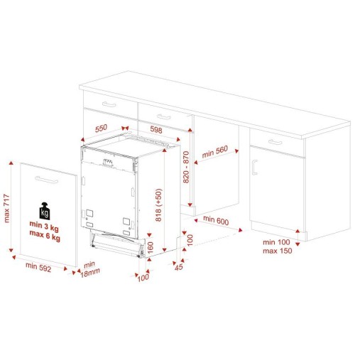 Встраиваемая посудомоечная машина Teka DFI 46900