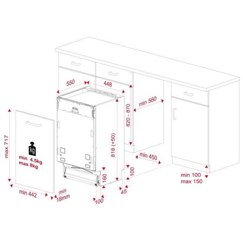 Встраиваемая посудомоечная машина Teka DFI 74950