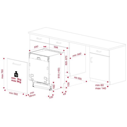Встраиваемая посудомоечная машина Teka DFI 76950