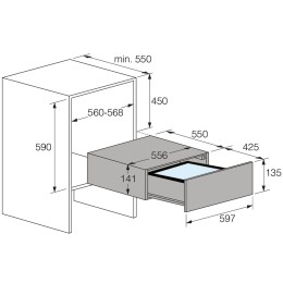 Встраиваемый вакуумный упаковщик Asko ODV61GS1