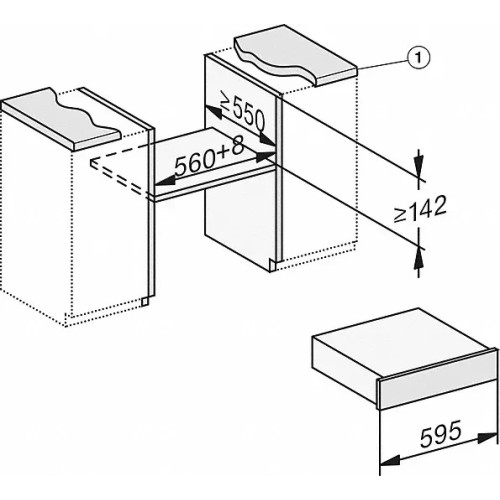 Вакуумный упаковщик Miele EVS 7010 BRWS с витрины новый