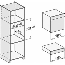 Вакуумный упаковщик Miele EVS 7010 BRWS с витрины новый