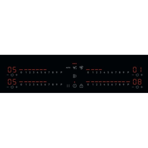 Варочная панель с вытяжкой AEG NCH74B01AB