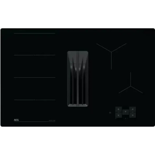 Варочная панель со встроенной вытяжкой AEG TU84CF43CB