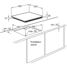 Варочная панель AEG HK654070FB