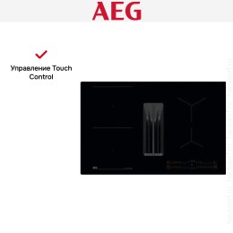 Варочная панель с вытяжкой AEG TH84CB03CB