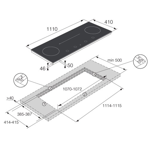 Индукционная варочная панель Asko HID144MFC