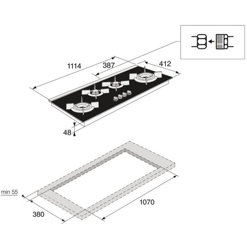 Варочная панель Asko HG8144BGB1