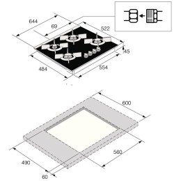 Варочная панель Asko HG8640BGB1