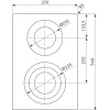 Варочная панель с вытяжкой и установочным комплектом BORA PKAS3HL (1xPKAS3, 1xPKC3, 1xPKCB3, 1xEFBV90, 1xEFS375, 1xEFV) купить в Москве и Санкт-Петербурге