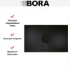 Индукционная варочная панель со встроенной вытяжкой BORA PUXA купить в Москве и Санкт-Петербурге