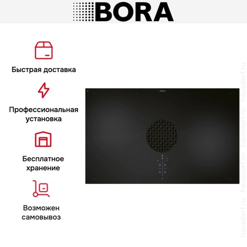 Индукционная варочная панель со встроенной вытяжкой BORA PUXA купить в Москве и Санкт-Петербурге