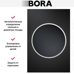 Индукционная варочная панель WOK BORA PKIW3