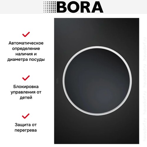 Индукционная варочная панель WOK BORA PKIW3 купить в Москве и Санкт-Петербурге