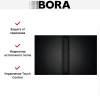 Варочная панель с вытяжкой и установочным комплектом BORA PKAS3FIAB (1x PKAS3AB, 2x PKFI3, 1x EFBV90, 1x EFS375, 1xEFV) купить в Москве и Санкт-Петербурге