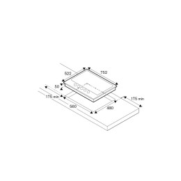 Варочная панель Bertazzoni P905CMODX