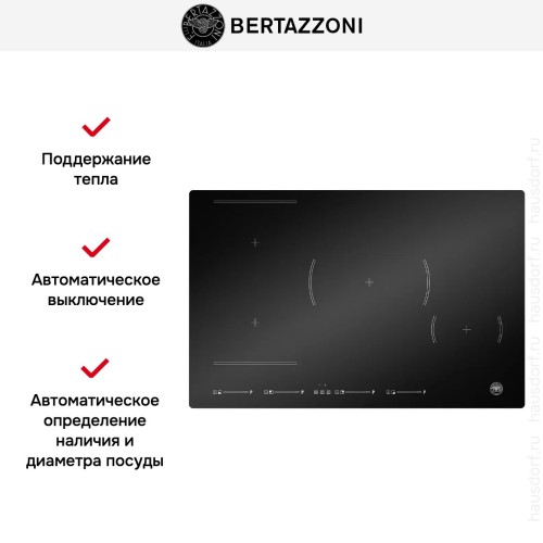 Индукционная варочная панель Bertazzoni P784I1M30NV