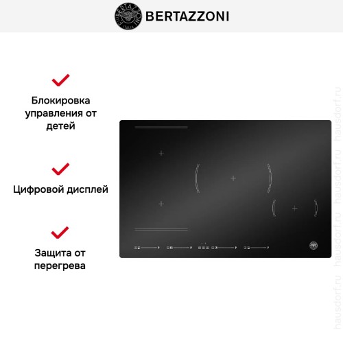 Индукционная варочная панель Bertazzoni P784I1M30NV
