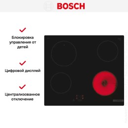 Электрическая варочная панель Bosch PKE611AA1R