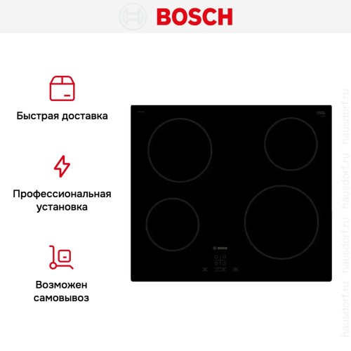 Электрическая варочная панель BOSCH PKE611BA1R