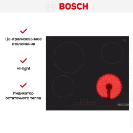 Электрическая варочная панель Bosch PKE611FP2E