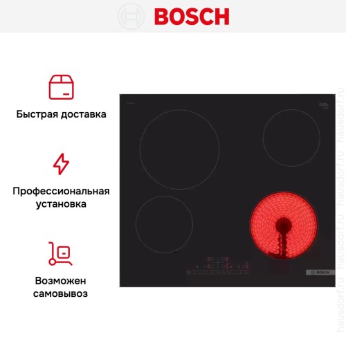 Электрическая варочная панель Bosch PKE611FP2E