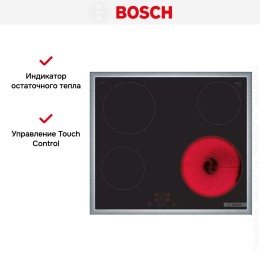 Электрическая варочная панель Bosch PKE645BA2E