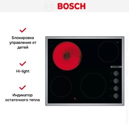 Электрическая варочная панель Bosch PKE645CA2E