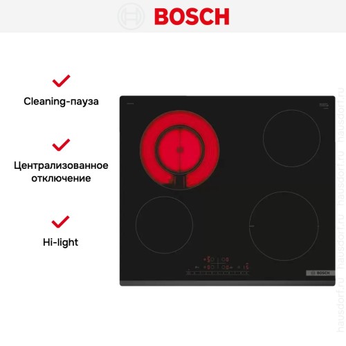 Электрическая варочная панель Bosch PKF631FP3E