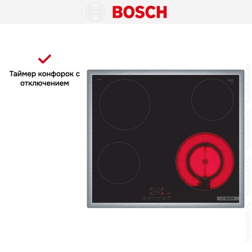 Электрическая варочная панель Bosch PKF645BB2E