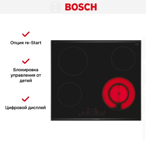 Электрическая варочная панель Bosch PKF675FP2E