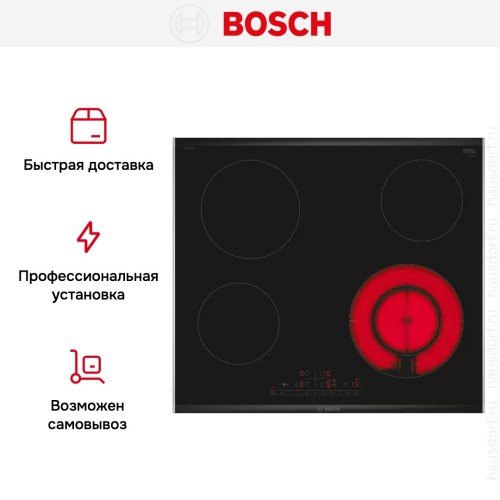 Электрическая варочная панель Bosch PKF675FP2E