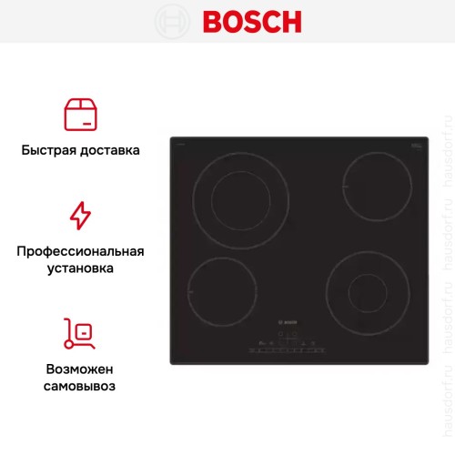 Электрическая варочная панель BOSCH PKG611FP1R