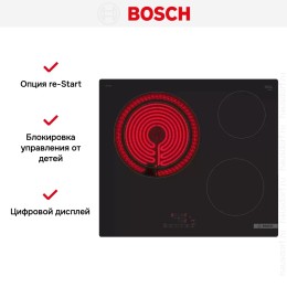 Электрическая варочная панель Bosch PKK611BB2E