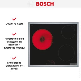 Электрическая варочная панель Bosch PKM645BB2E
