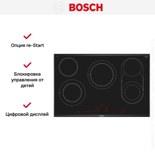 Электрическая варочная панель Bosch PKM875DP1D купить в Москве и Санкт-Петербурге