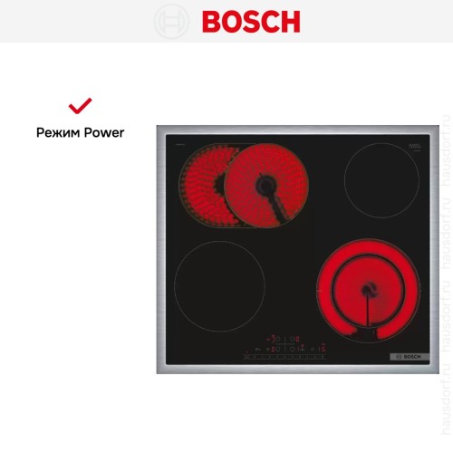 Электрическая варочная панель Bosch PKN645FP2E