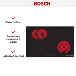 Электрическая варочная панель Bosch PKN811FP2E