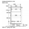 Индукционная варочная панель с интегрированной вытяжкой BOSCH PXX875D67E
