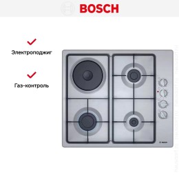 Газовая варочная панель Bosch PBY6C5B62O