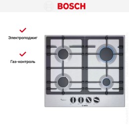 Газовая варочная панель Bosch PCP6A5B90M