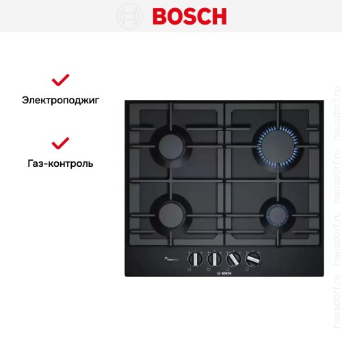 Газовая варочная панель BOSCH PCP6A6B95R