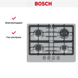 Газовая варочная панель Bosch PGH6B5K90R
