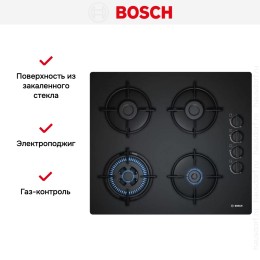 Газовая варочная панель Bosch POH 6B6B10